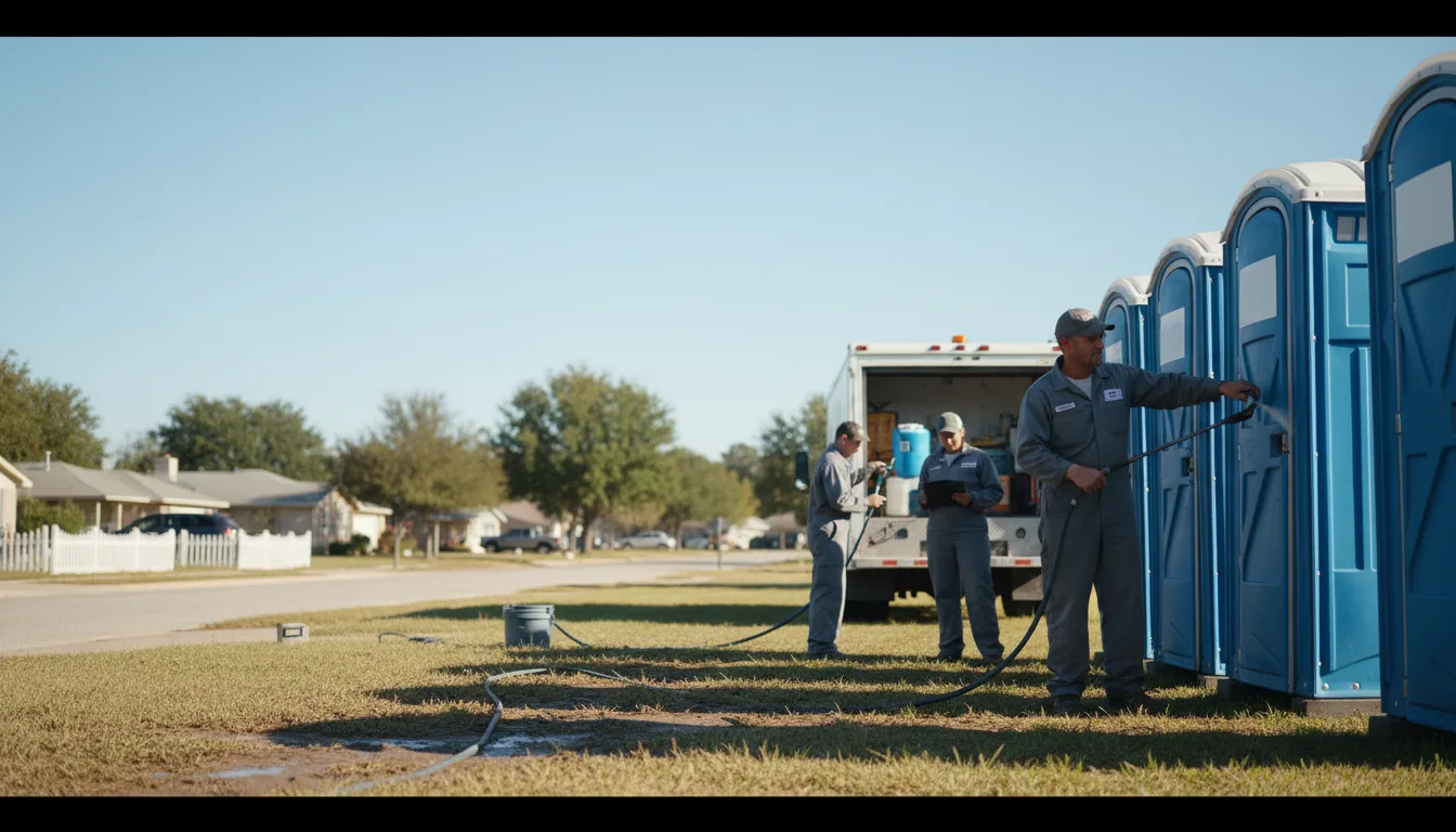 Long-Term Portable Toilet Rental in Hico, TX near me